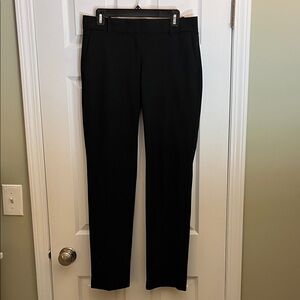 Ann Taylor Black Trouser in Seasonless Stretch